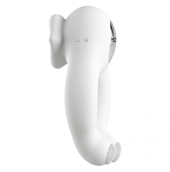 MizzZee - Interactive Suction Vibration Cock Ring (Chargeable - White)